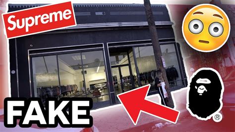 fake clothes on fairfax - STORE ON FAIRFAX EXPOSED FOR SELLING .